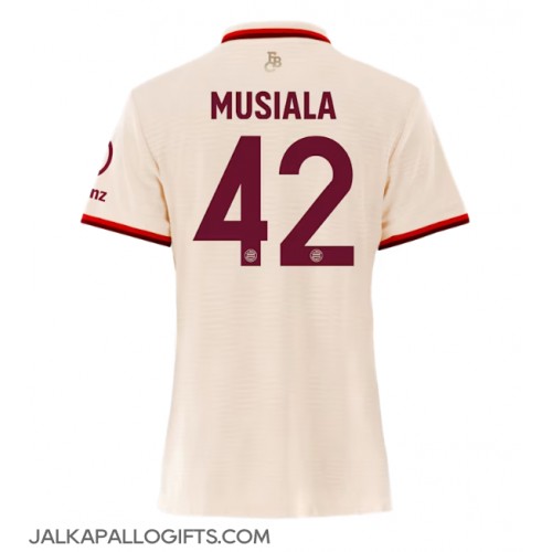 Bayern Munich Jamal Musiala #42 Kolmaspaita Naiset 2024-25 Lyhythihainen